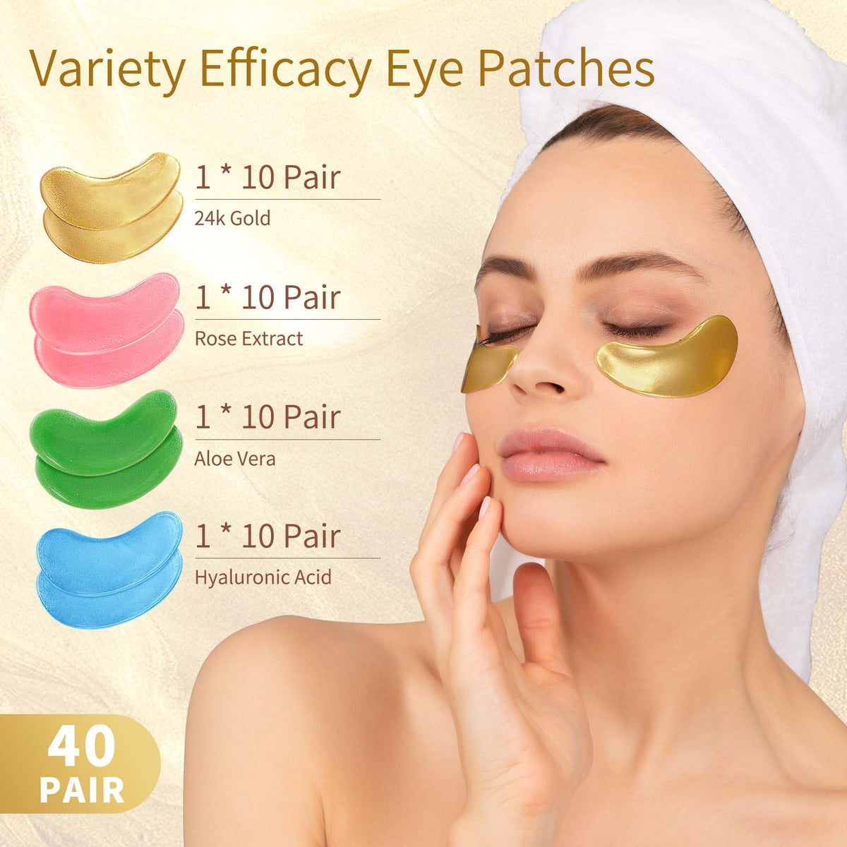 USTELIR hydrogel patch texture close-up illustrating smooth adhesion