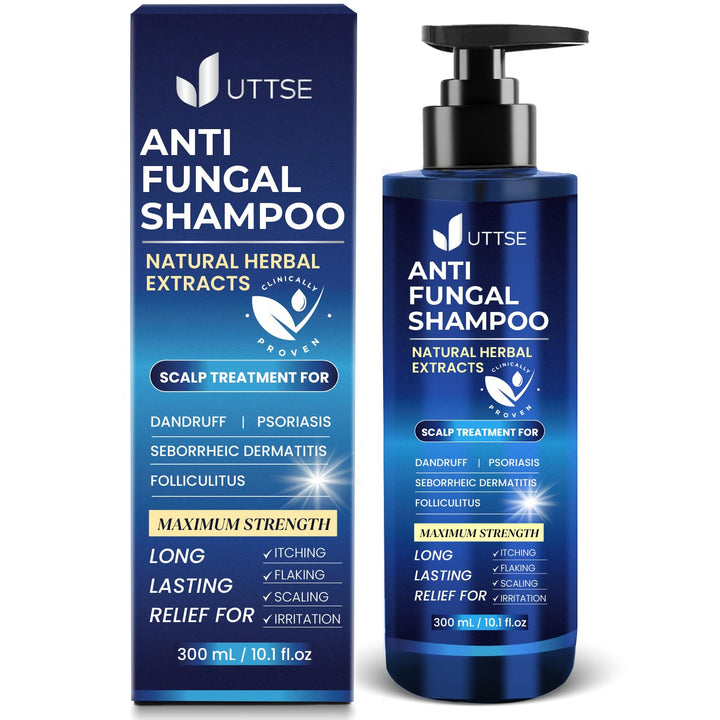 Uttse front bottle showing 300 mL packaging and product benefit