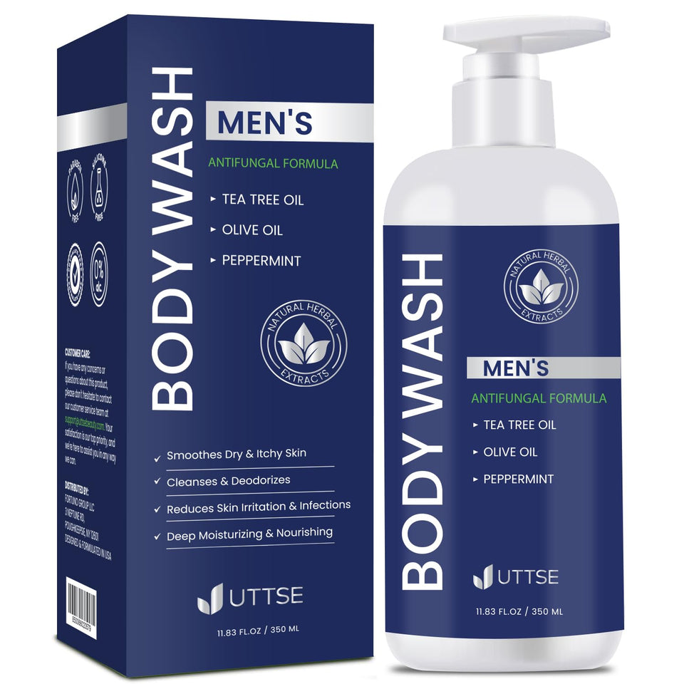 Uttse front packaging 350ml showing bottle and brand for clear product ID