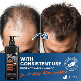 Uttse lifestyle shower use showing product in a bathroom for everyday routine benefit