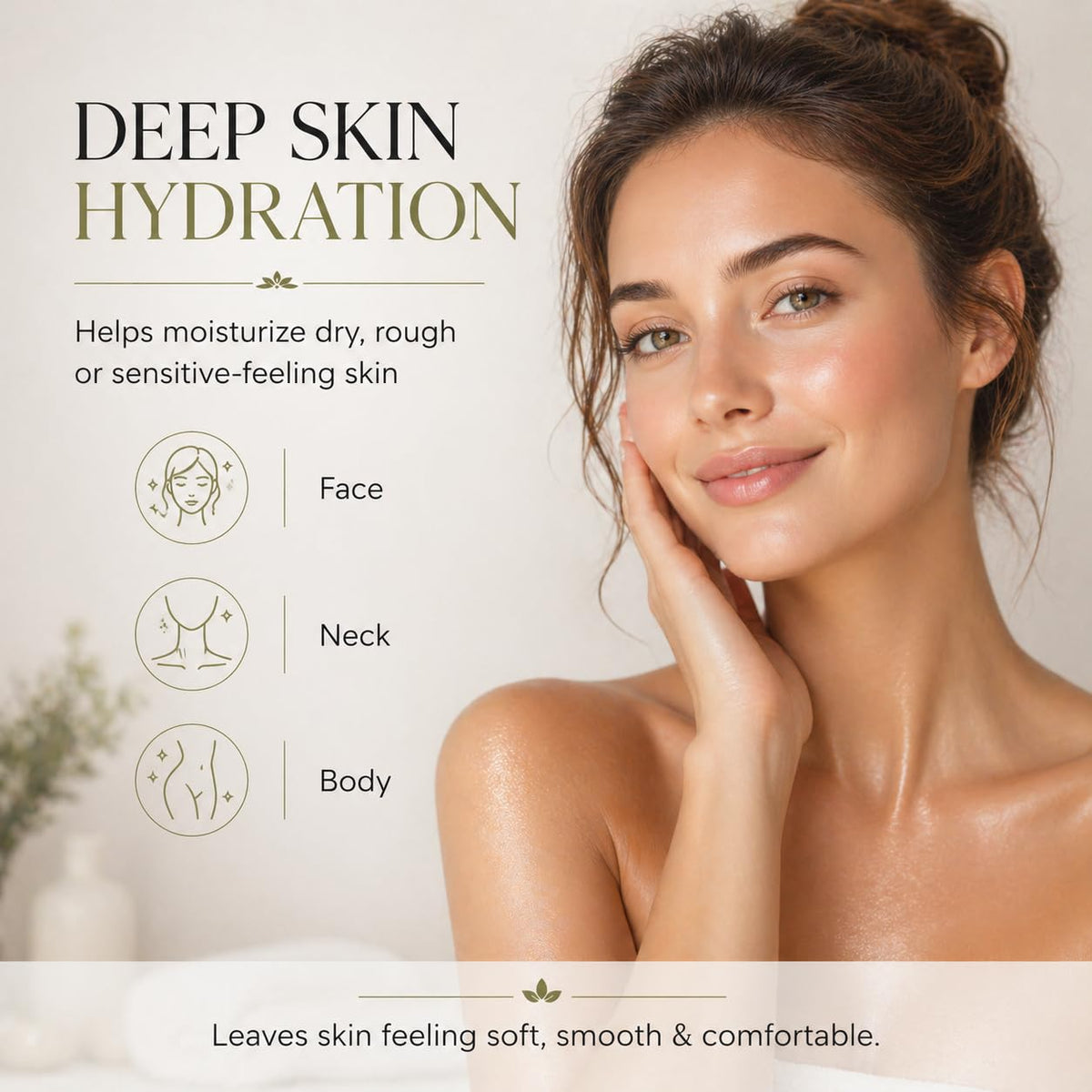 UXZQEN castor oil pouring to show clear texture and nourishing emollient benefit