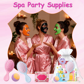 UYJ person wearing headband and sheet mask demonstrating easy at-home pampering