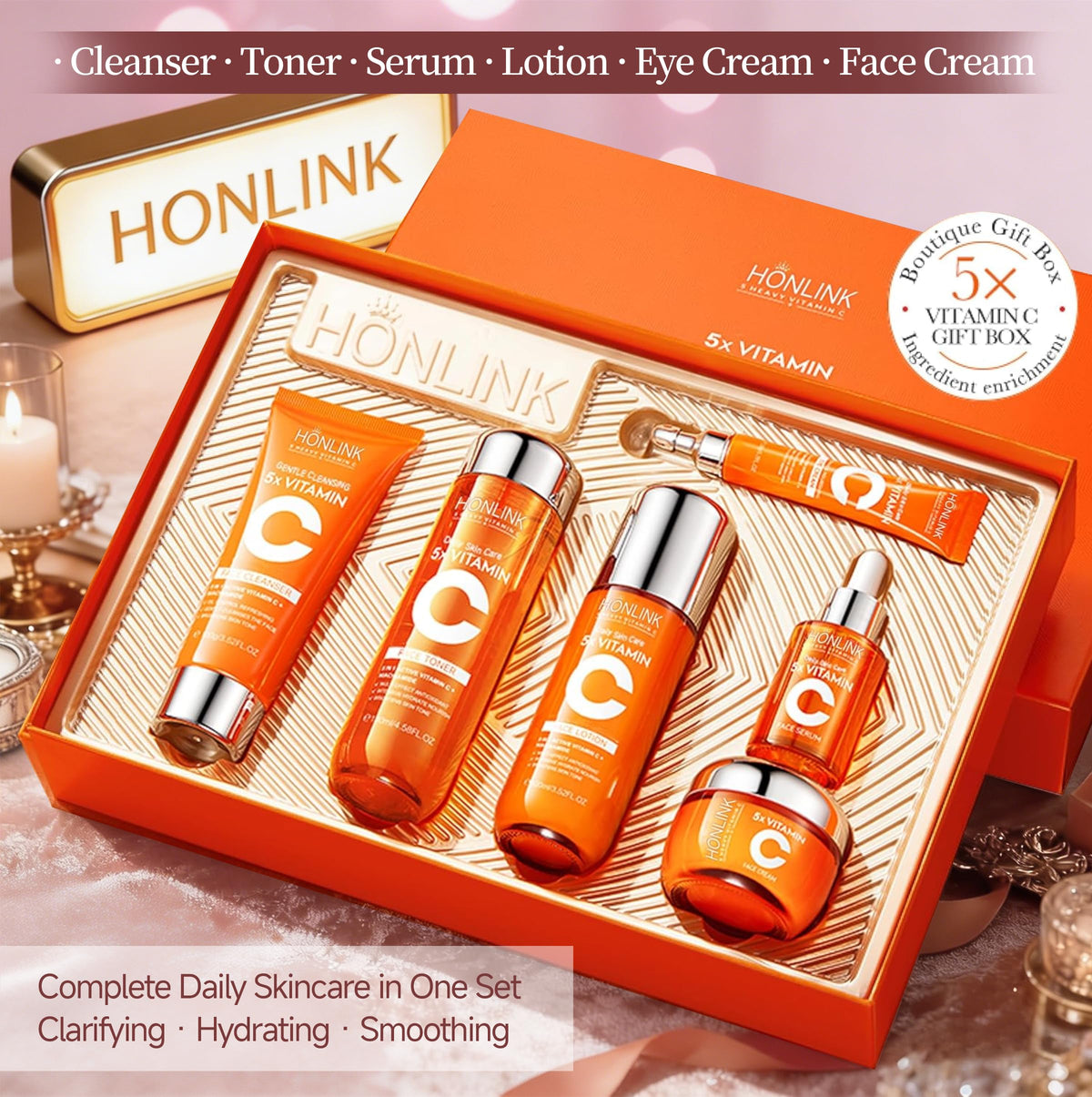 UZTUZT cleanser pump bottle detail offering gentle cleansing benefit