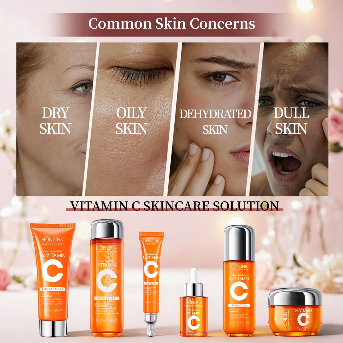 UZTUZT serum dropper application delivering concentrated Vitamin C benefit