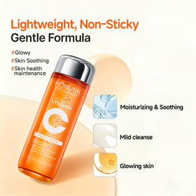 UZTUZT close-up label showing ingredients and gentle formula benefits