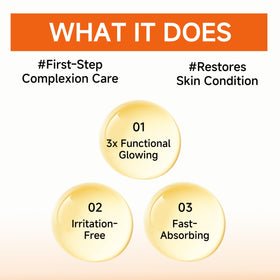 UZTUZT toner staged with serum and moisturizer for layering benefits