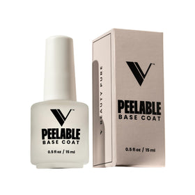 V Beauty Pure bottle front showing label and compact size, fast application benefit