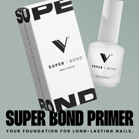 V Beauty Pure primer dispensed from dropper showing controlled application