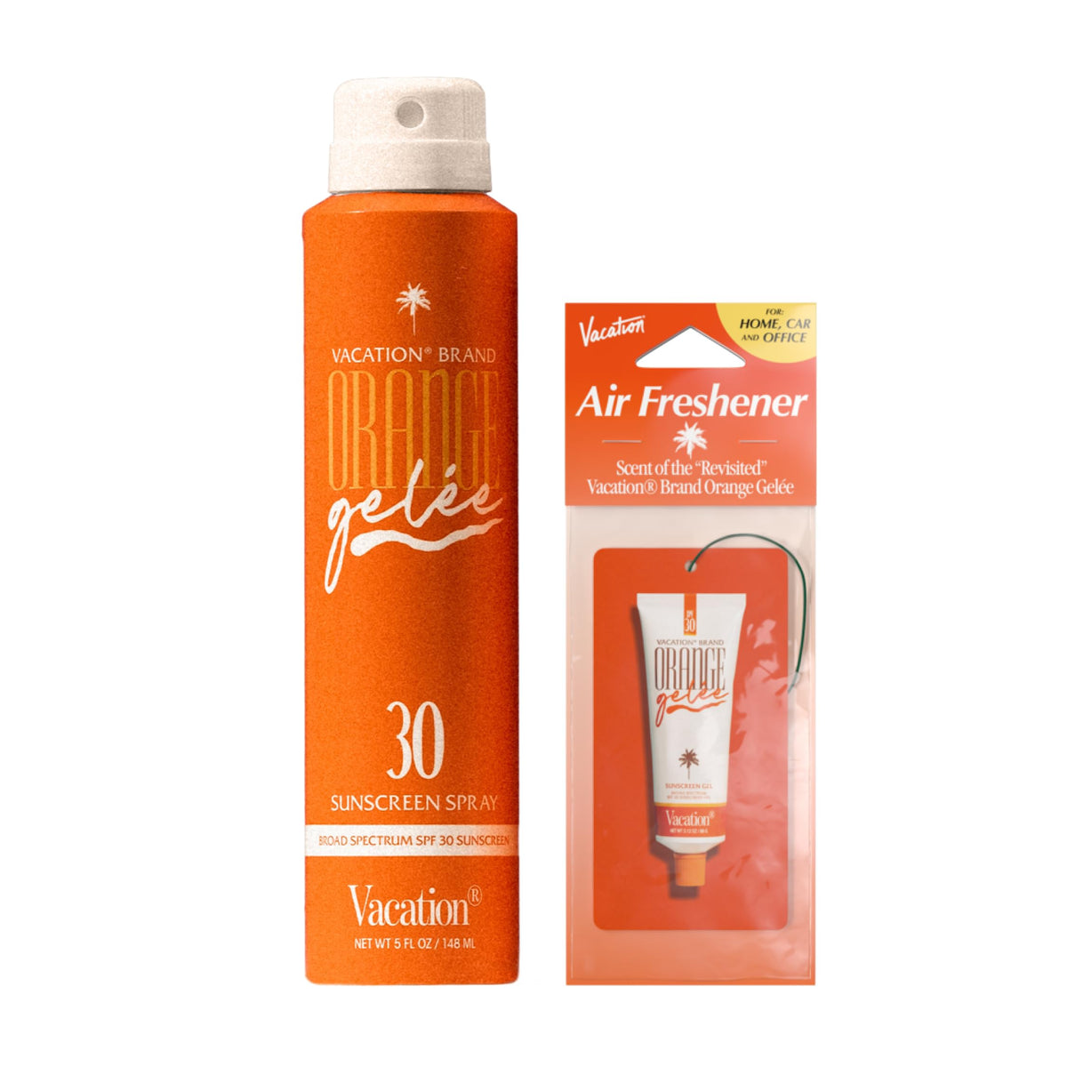 VACATION front packaging showing SPF 30 benefits and cosmetic finish