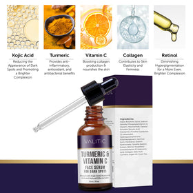 VALITIC dropper dispensing serum demonstrating precise application and control