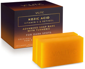 VALITIC front packaging showing two soap bars and benefits