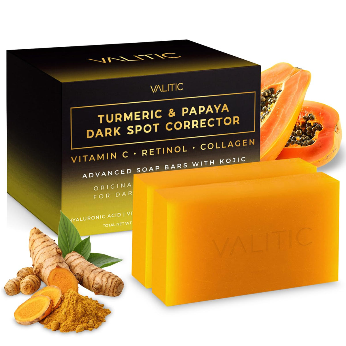 VALITIC front packaging showing product and benefits