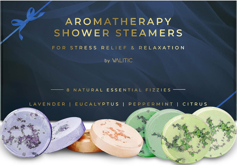 VALITIC front packaging showing four-scent variety and gift appeal
