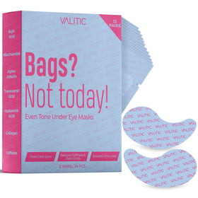 VALITIC front packaging showing 12-pack and key ingredients for brightening