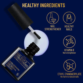 VALITIC applying press-on nail demonstrating strong hold and quick dry
