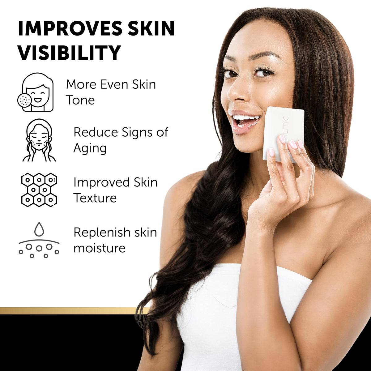 VALITIC ingredient focus turmeric and kojic acid emphasizing brightening benefits