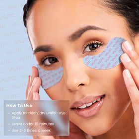VALITIC ingredient display highlighting kojic acid niacinamide collagen