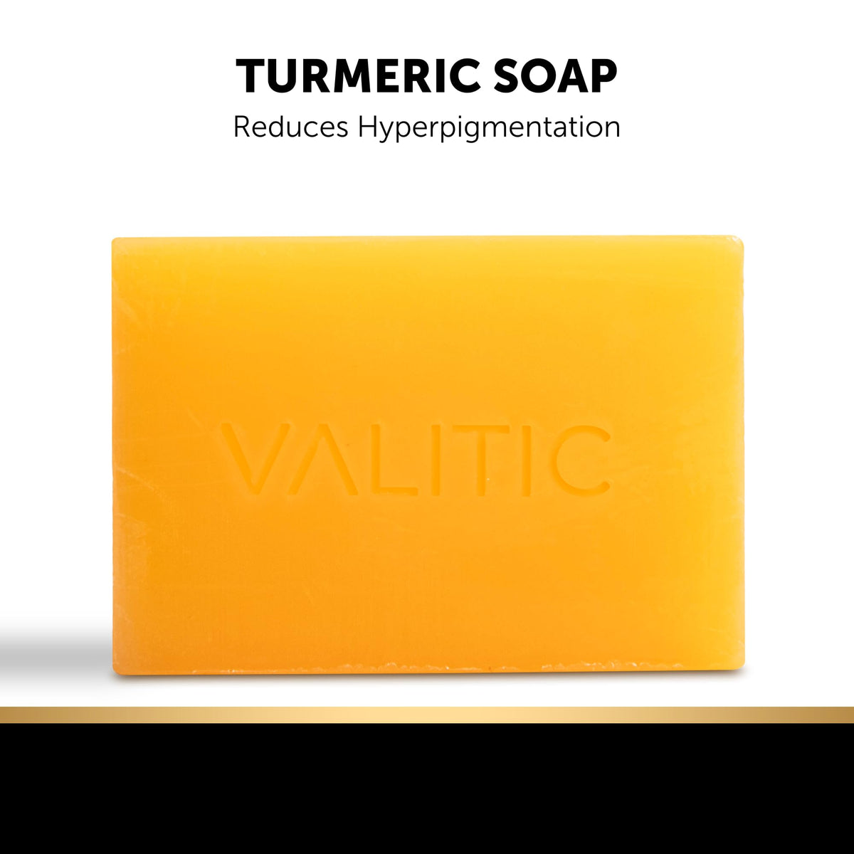 VALITIC ingredient label close-up listing kojic acid and supportive vitamins