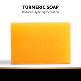 VALITIC ingredient label close-up listing kojic acid and supportive vitamins
