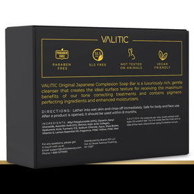 VALITIC open pack with five bars arranged illustrating value and supply