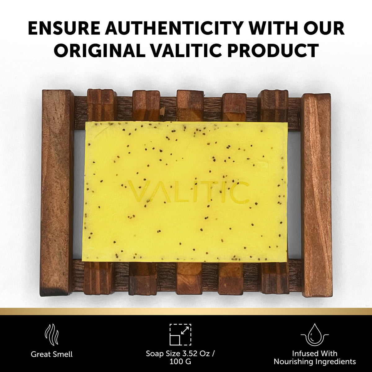 VALITIC two-pack boxed bars for extended use and value