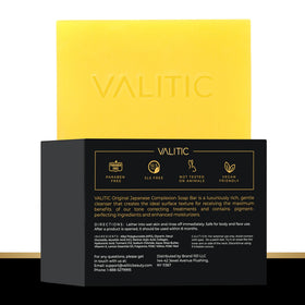 VALITIC three-pack box arrangement showing value and consistent formula