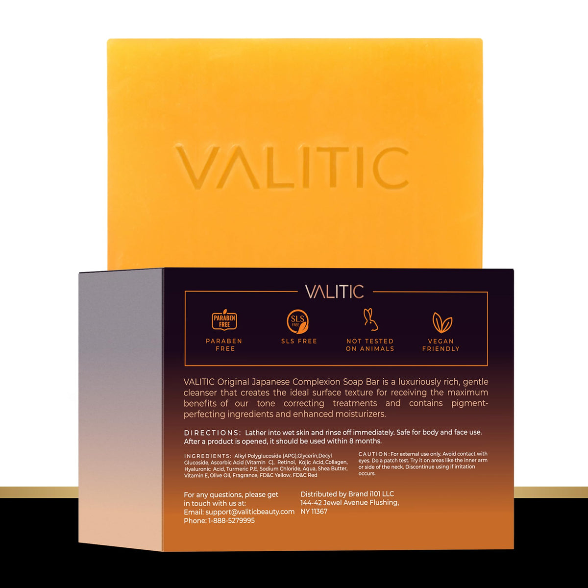 VALITIC stacked bars emphasizing two-pack convenience