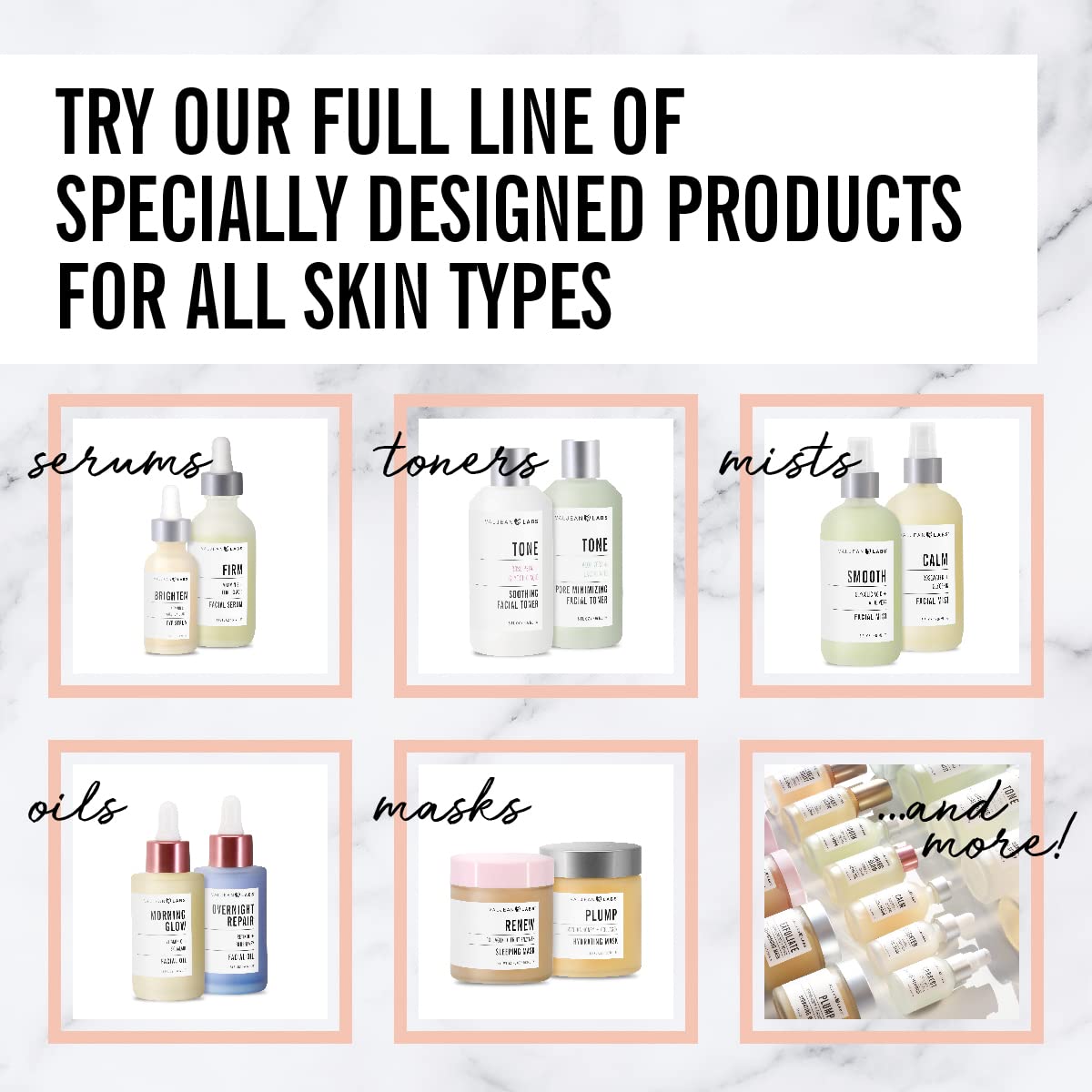 VALJEAN LABS in morning routine setting with sunscreen and makeup for layering