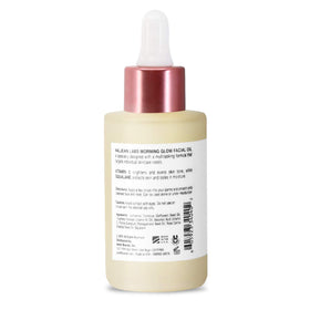 VALJEAN LABS pipette dispensing oil highlighting lightweight texture and absorbency