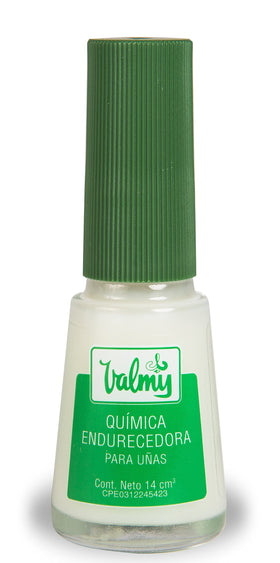 Valmy brush and clear polish texture close-up demonstrating smooth, quick-dry formula