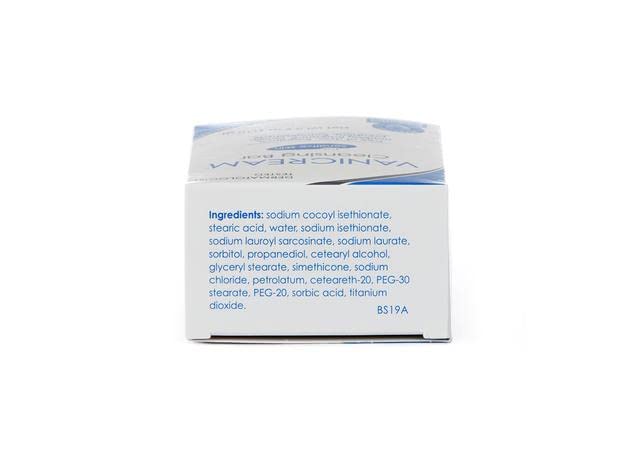 Vanicream bars stored on bathroom shelf highlighting convenience and supply