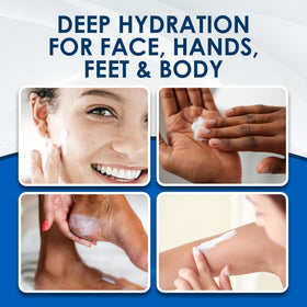 Vanicream close-up label highlighting ingredient-free formulation and benefits