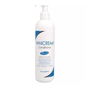 Vanicream creamy lather close-up highlighting mild, soap-free texture for sensitive skin