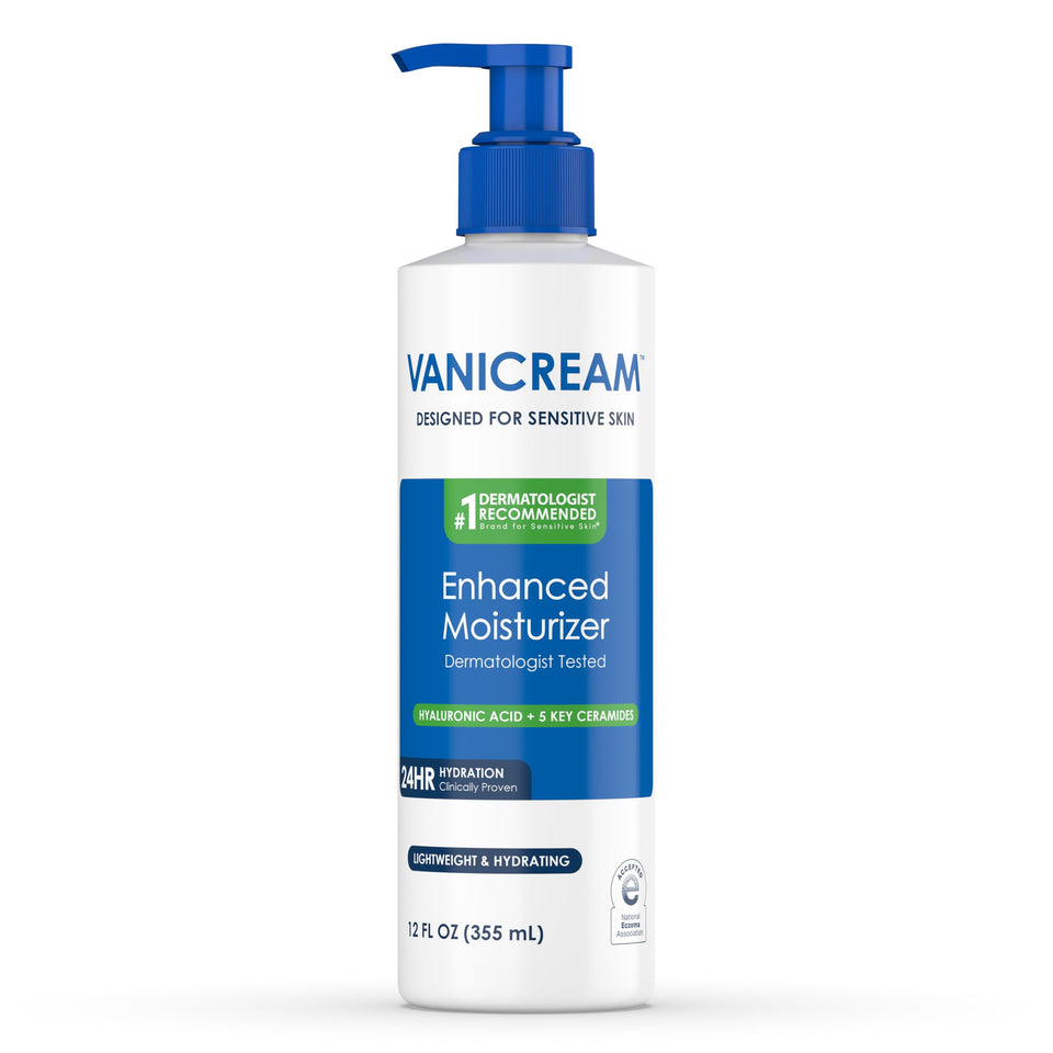 Vanicream front packaging showing clean label and product clarity for reassurance