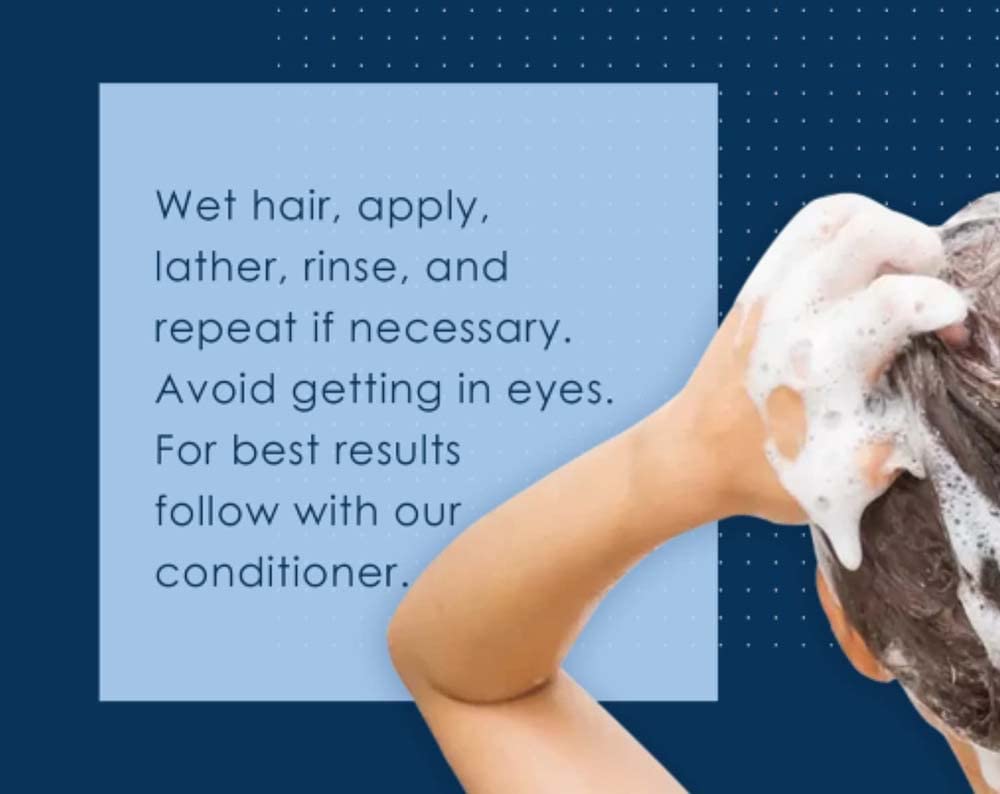 Vanicream used in shower by family member for sensitive scalps