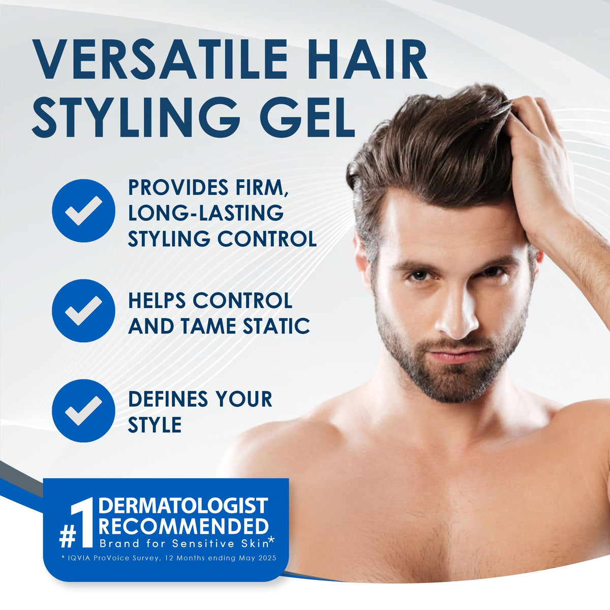 Vanicream gel texture in open cap showing clear non-greasy formula benefit