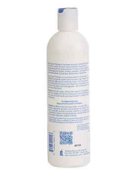 Vanicream shampoo pouring from bottle demonstrating easy dispensing