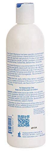Vanicream three 12-ounce bottles next to hand showing true size and travel convenience