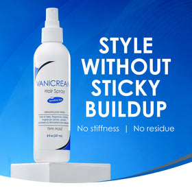 Vanicream fine mist spray texture illustrating even coverage benefit