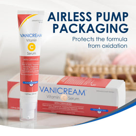 Vanicream ceramide graphic highlighting hydration benefits and barrier support