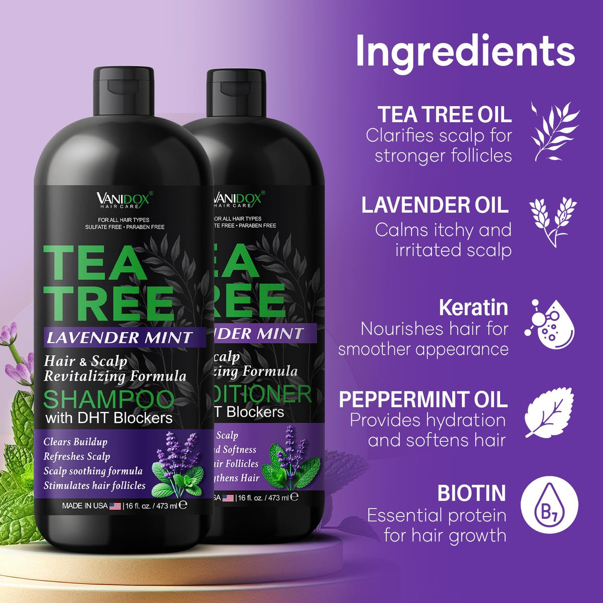Vanidox conditioner creamy texture delivering deep moisture and softness