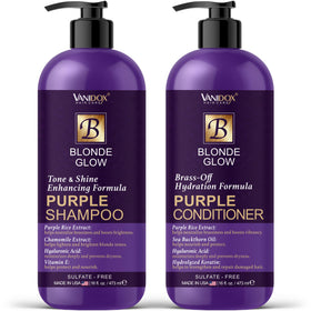 VANIDOX front packaging showing shampoo and conditioner benefits