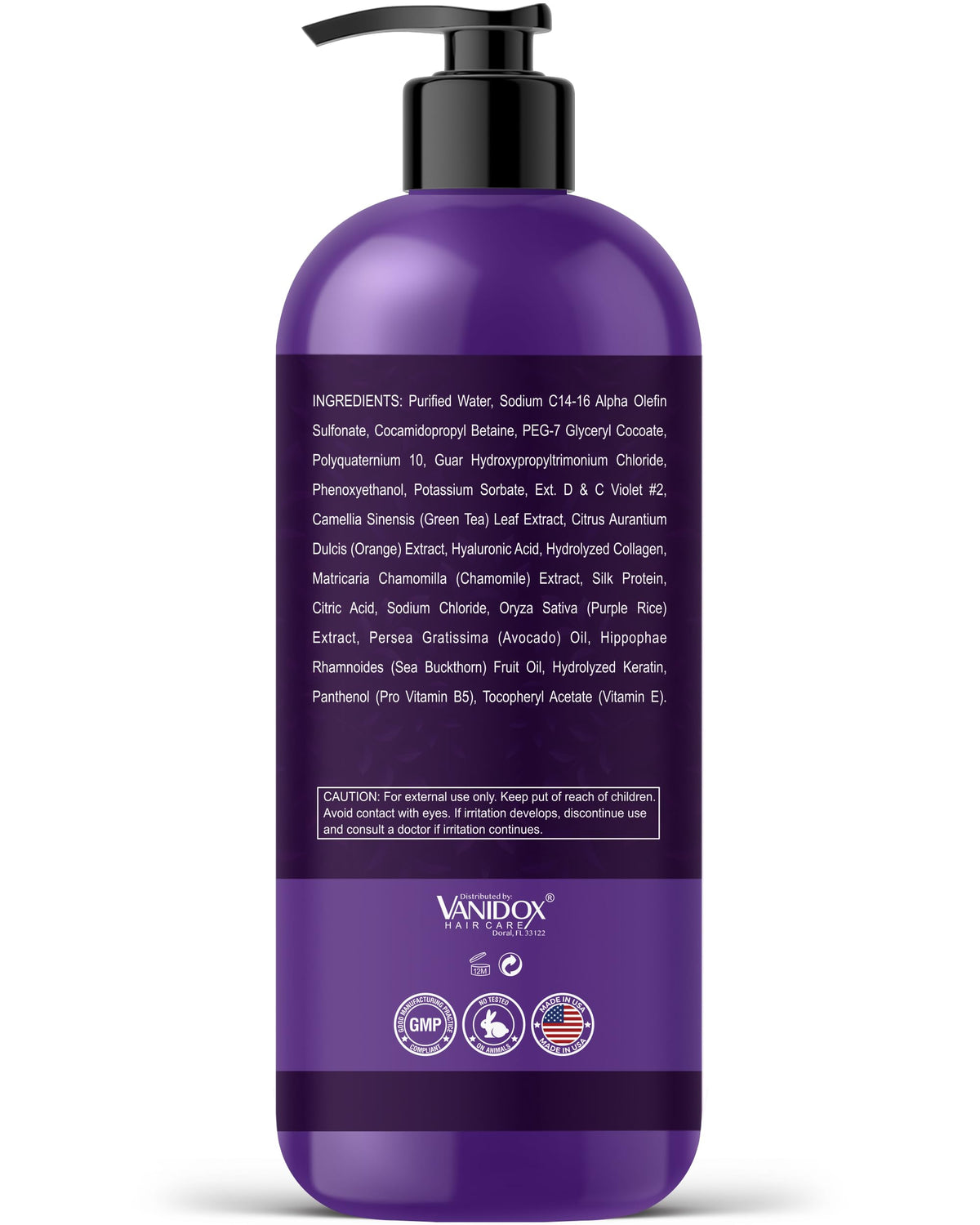 VANIDOX sea buckthorn oil ingredient close-up highlighting nourishing benefit