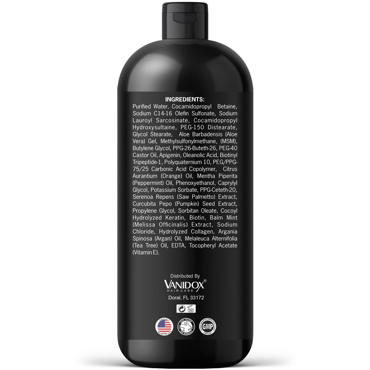 VANIDOX made in usa badge emphasizing quality and manufacturing trust benefit