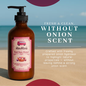 VanMan olive oil and honey close-up highlighting conditioning ingredients