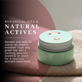 VanMan Company 0.5 oz jar in hand showing compact size and travel-friendly design