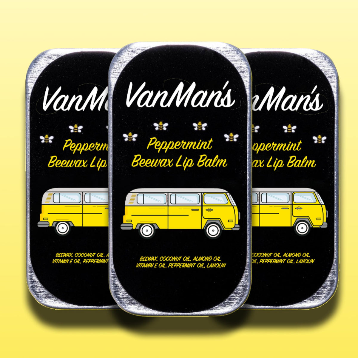 The VanMan Company hands pouring balm in small-batch production emphasizing handmade quality