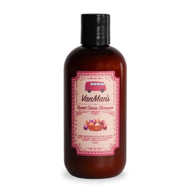 VanMan bottle front label showing product name and size, clear benefit of gentle clean