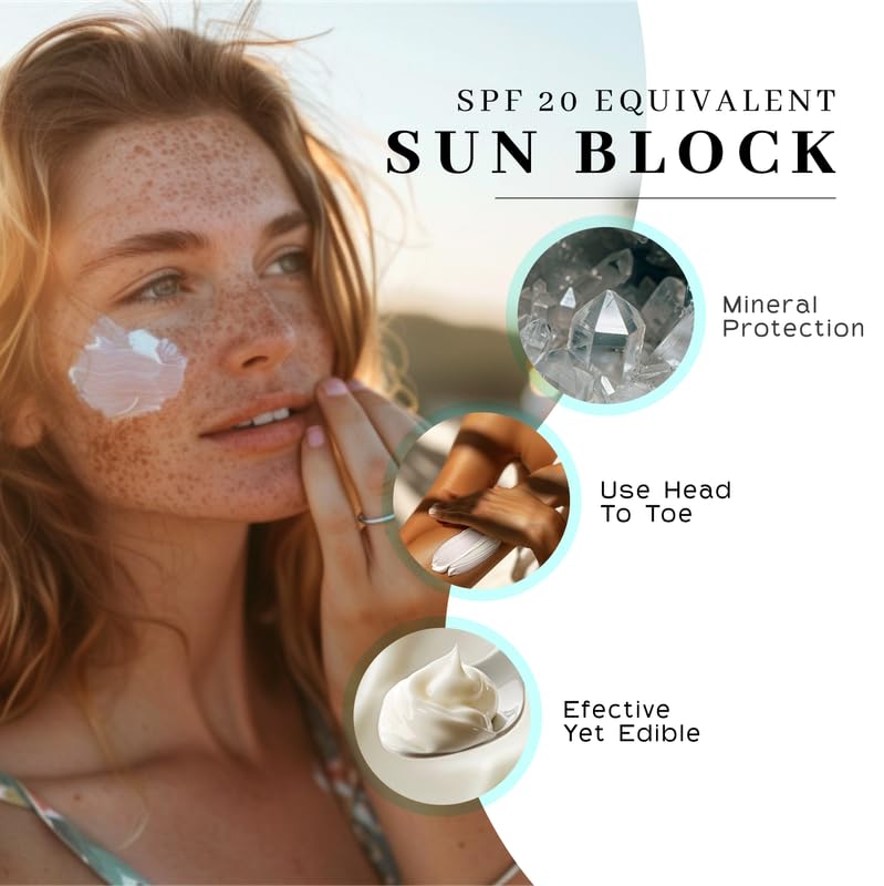 VanMan Company ingredients flatlay with tallow, olive oil, beeswax, and zinc powder