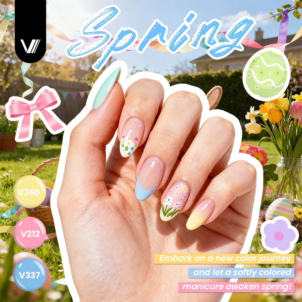 VANREESA 48W LED/UV lamp curing nails quickly for efficient at-home use